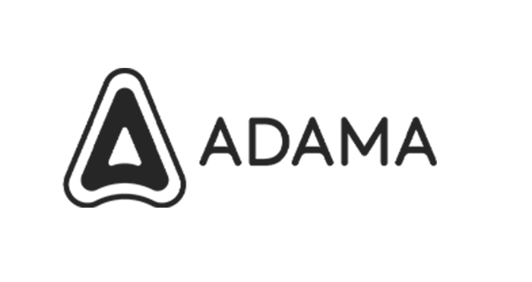 Logo adama preto