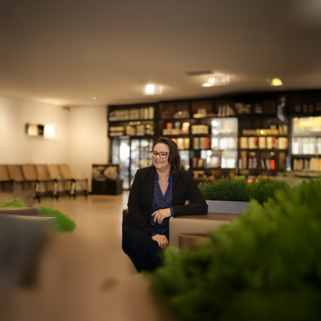 Tatiana Dalagnol, especialista em branding estratégico, representando a autoridade da DOM/99 em consultoria de marca.